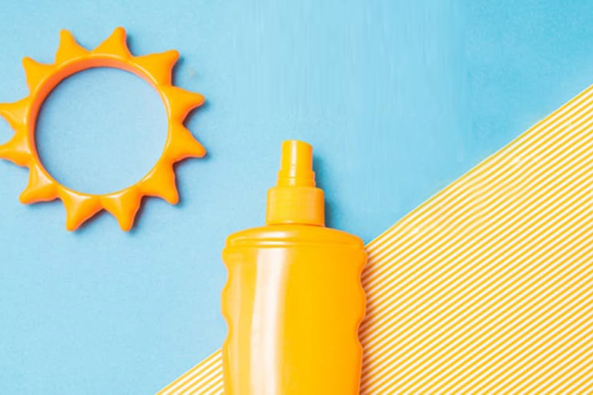 استفاده از ضد آفتاب در خانه