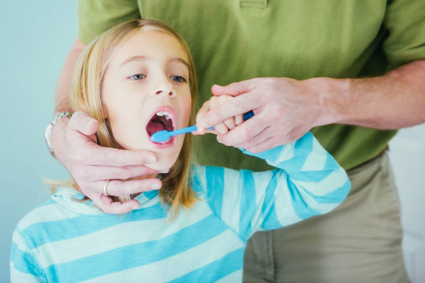 روش صحیح مسواک زدن