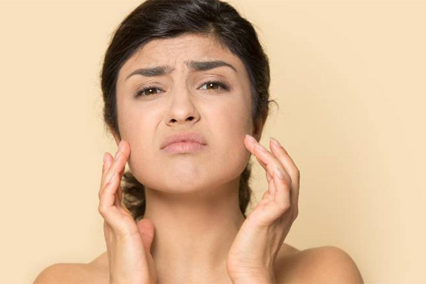 درمان پوست کم آب