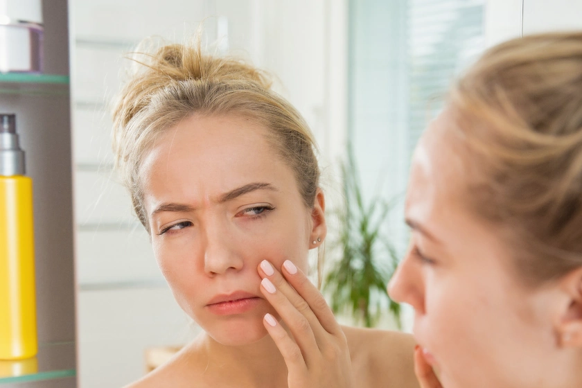 تفاوت پوست خشک و دهیدراته