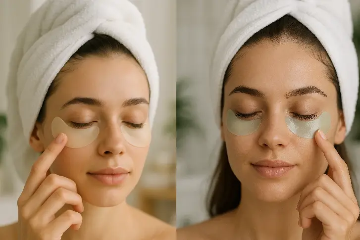 روتین پیشگیری از خشکی دور چشم | لوکس ایرانا