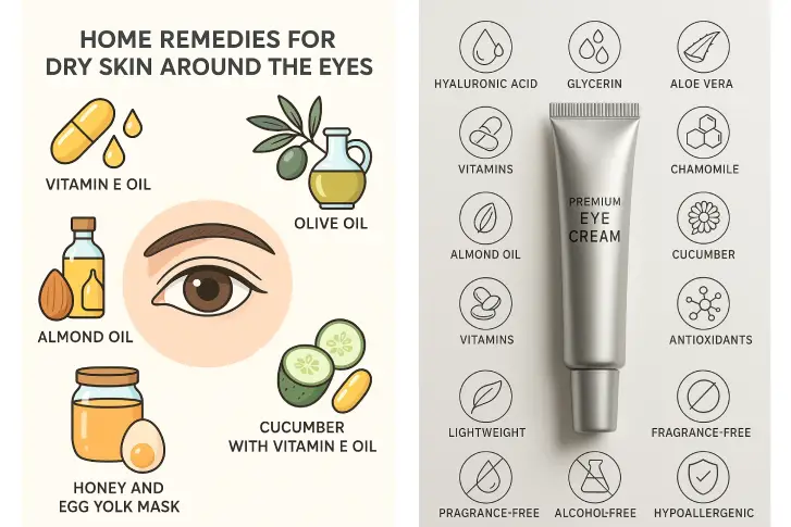 بهترین محصولات برای رفع خشکی دور چشم | لوکس ایرانا
