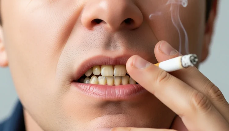 از بین بردن اثرات سیگار روی دندان راهکارهای خانگی و درمانی
