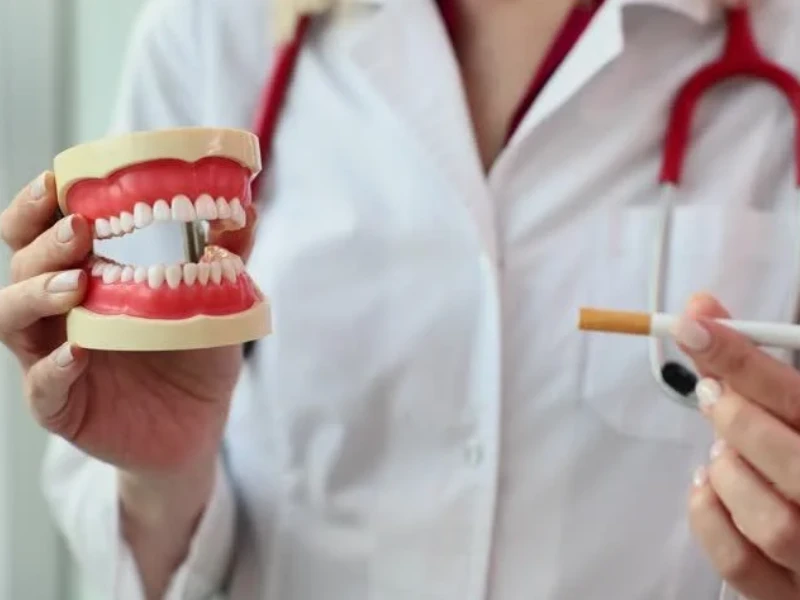 نقش بهداشت دهان در کاهش اثرات سیگار