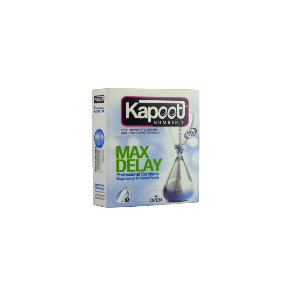 kapoot max delay condoms 3 psc 21