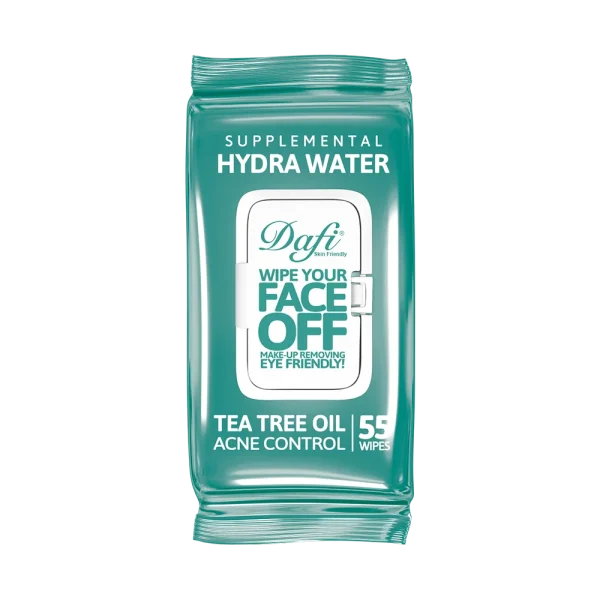 فیس آف آبی دستمال مرطوب درب دار دافی مدل HYDRA WATER بسته 55 عددی - Image 1