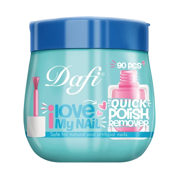 لاک پاک کن دستمال مرطوب لاک پاک کن قوطی دافی - Image 1