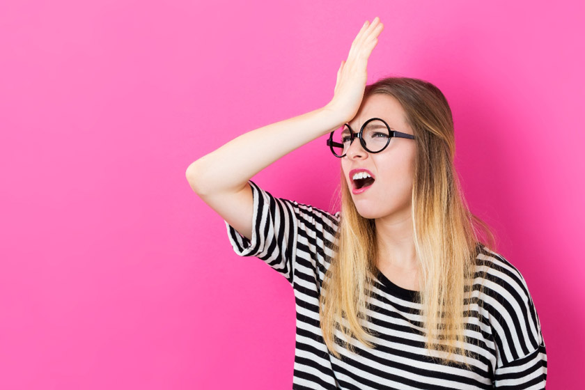 اشتباهات رایج آرایشی