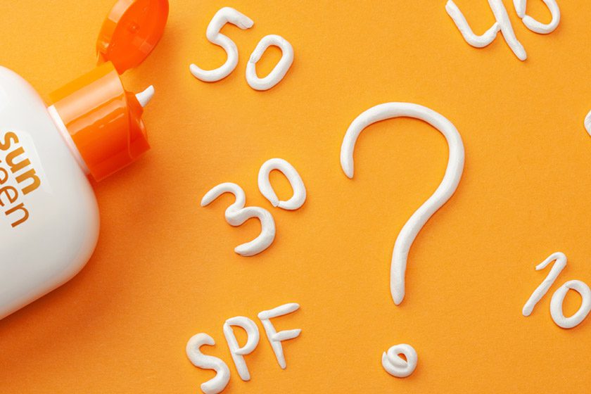 ضد آفتاب با SPF مناسب پوست