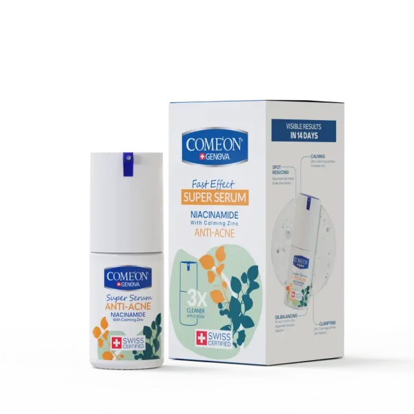 Serum pomp 30ML_ANTI_ACNE سوپر سرم ضد آکنه صورت کامان - Image 1