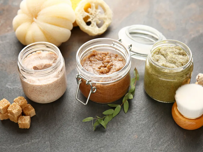 اسکراب آبلیمو، شکر، عسل و روغن‌زیتون