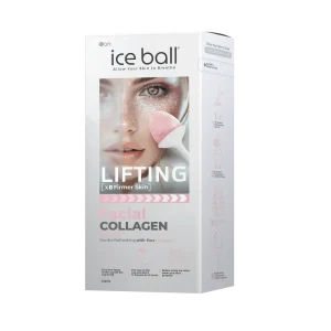 ژل آبرسان کلاژن لیفتینگ صورت آیس بال