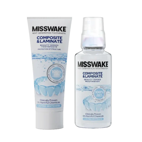 خمیردندان مخصوص لمینیت و کامپوزیت + دهان شویه لمینیت و کامپوزیت - Image 1