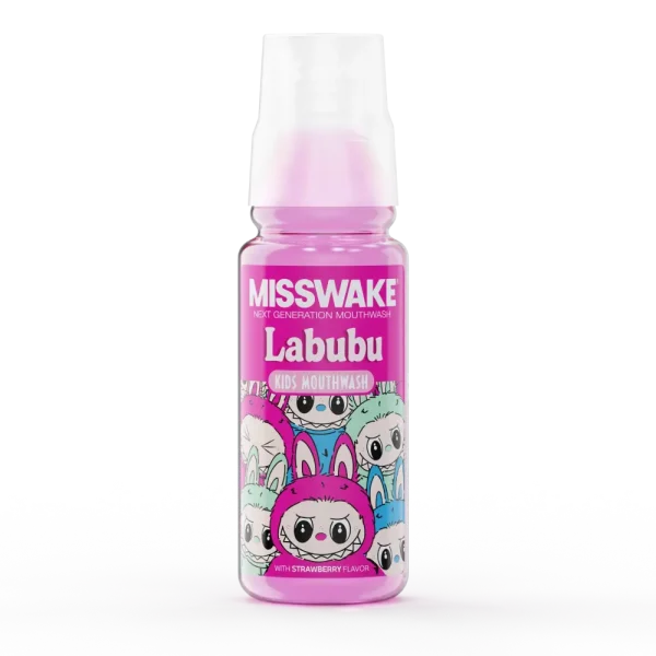 دهانشویه کودک دخترانه صورتی لبوبو میسویک - Image 1