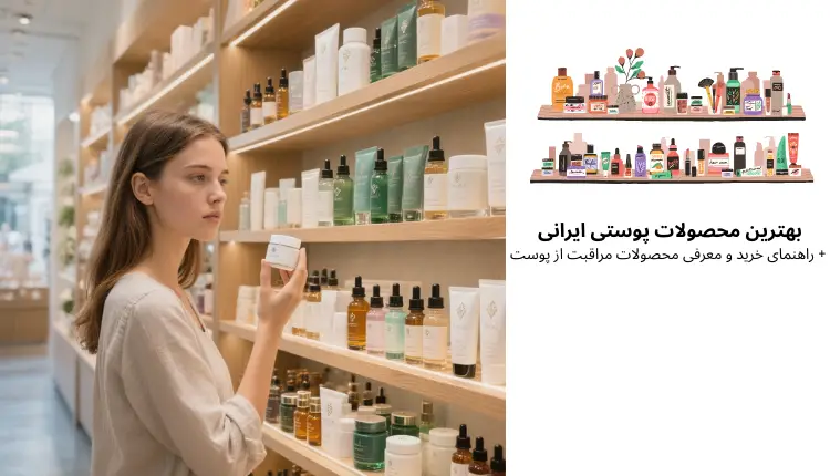 بهترین محصولات پوستی ایرانی + راهنمای خرید و معرفی محصولات مراقبت از پوست | مجله لوکسیرانا