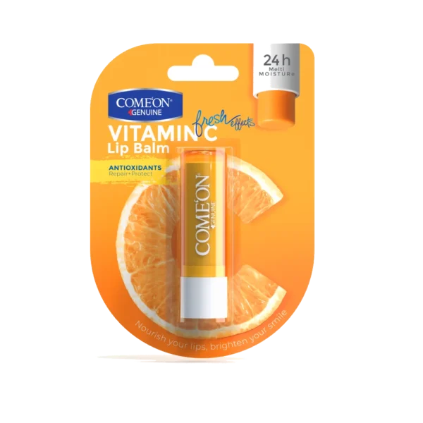 بالم لب نرم و براق کننده ویتامین سی کامان