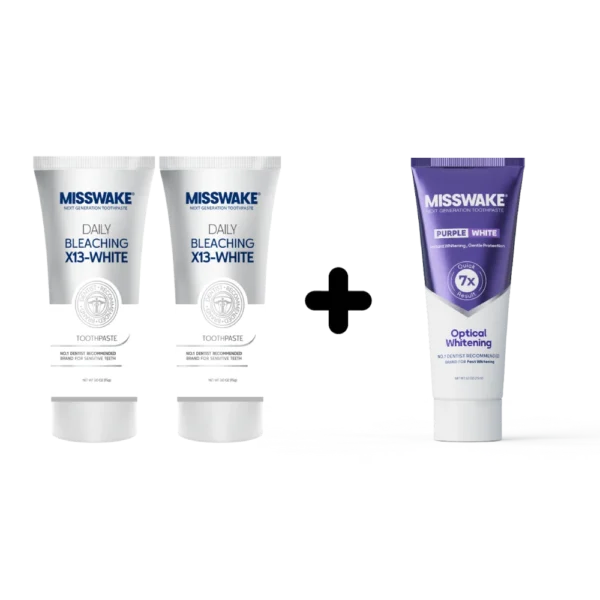 پک خمیردندان بلیچینگ و ضدزردی میسویک (2+1 هدیه) - Image 1